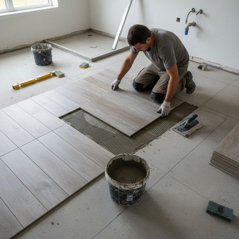 Saltillo Tile Replacement in Fredericksburg, VA