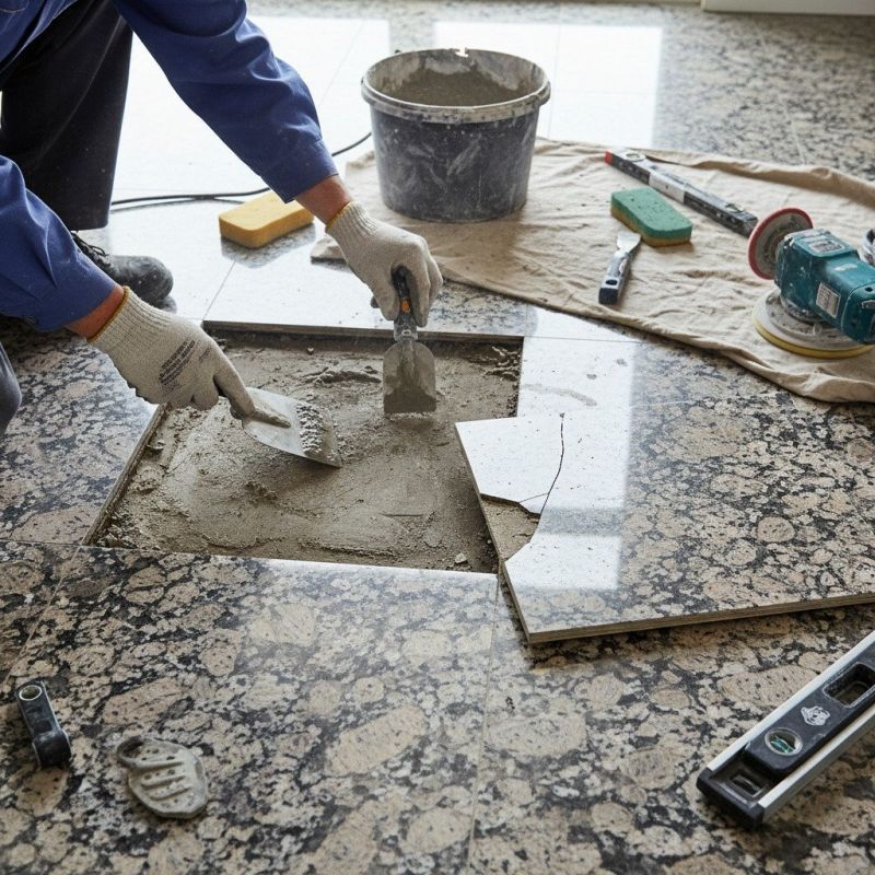 Slate Floor Repair in Alpharetta, GA