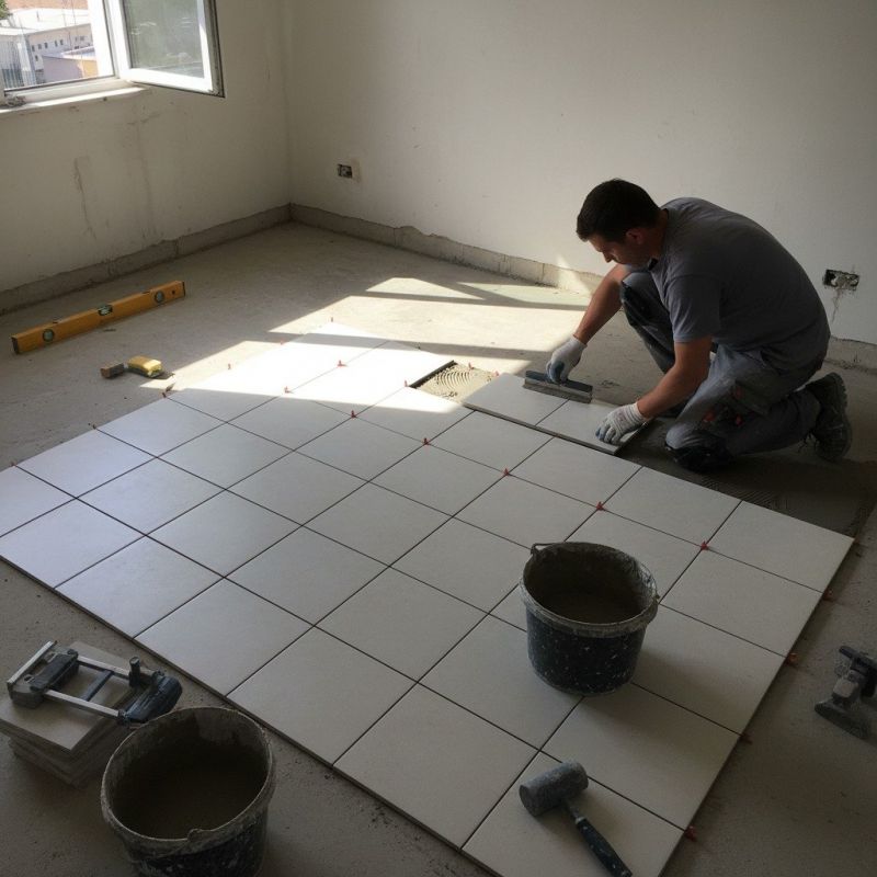 Slate Tile Floor Installation in Frederick, MD