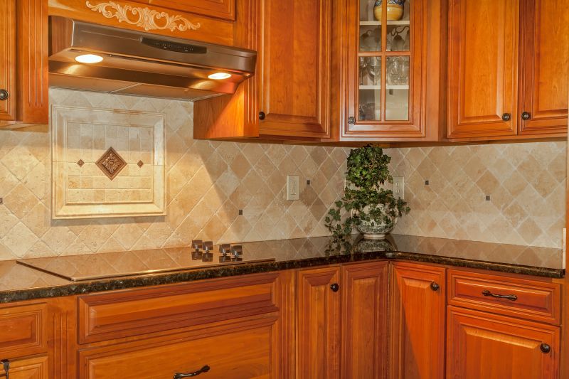 Stone Backsplash Installation