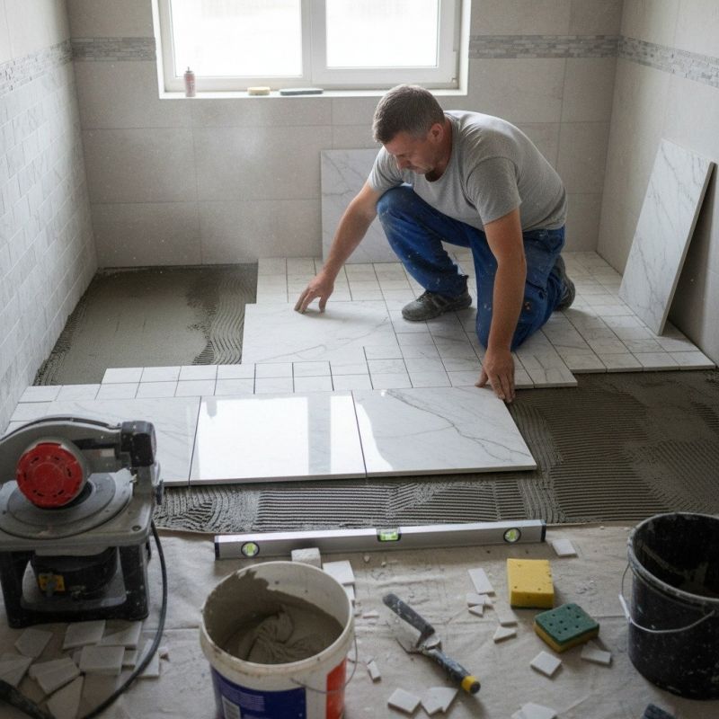 Terrazzo Tile Installation in Kansas City, KS