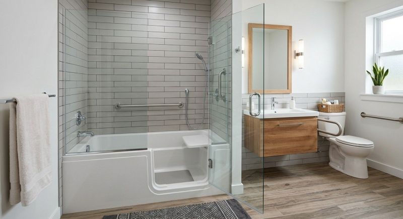 Tub To Shower Conversion in Sarasota, FL