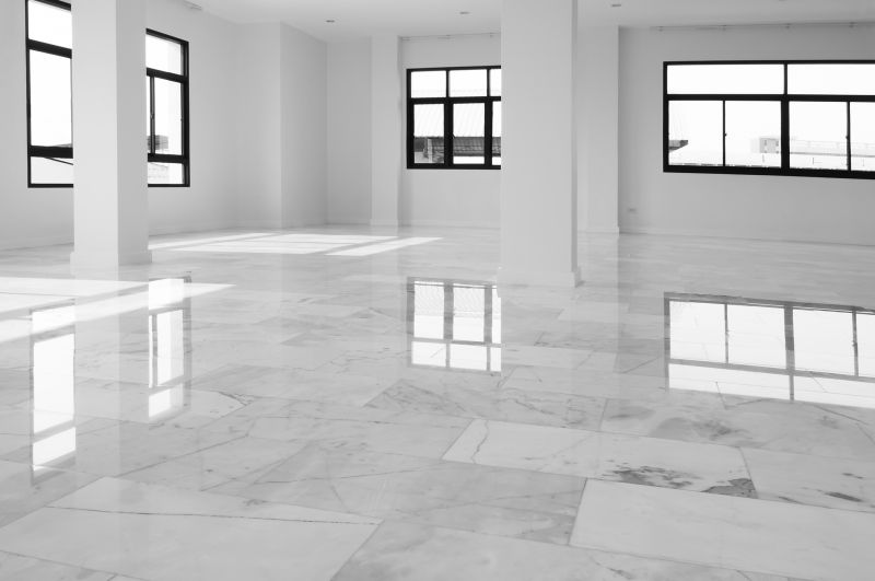 White Marble Tile Installation in Olathe, KS