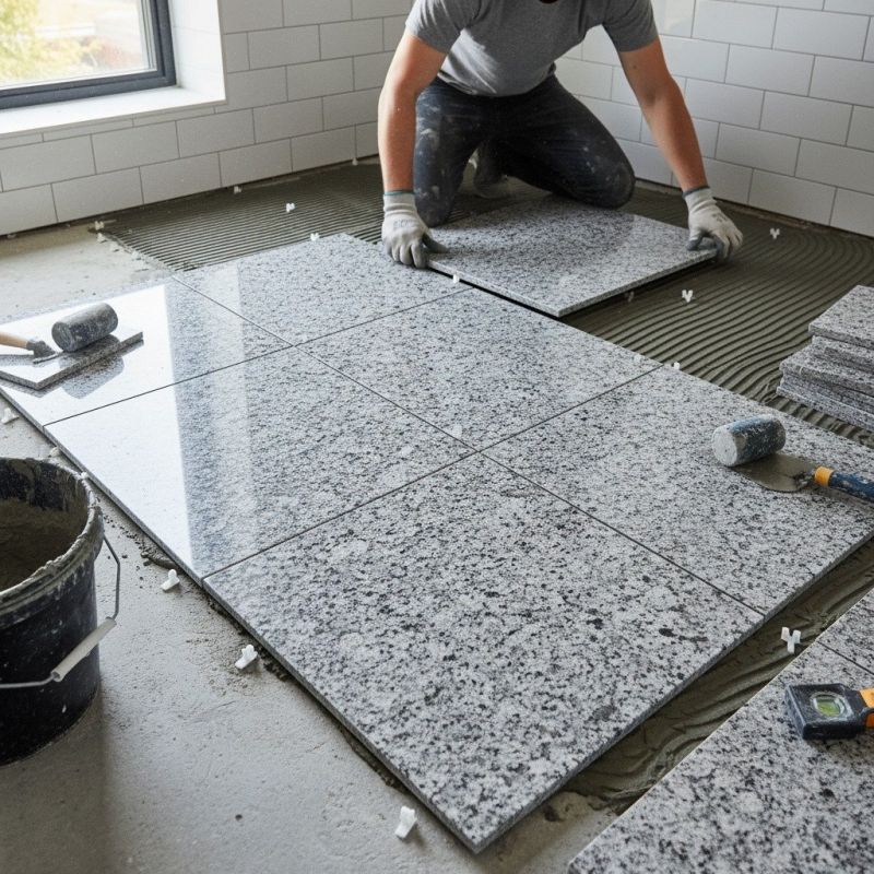 Stone Floor Installation in Alpharetta, GA